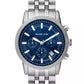 Men's Hutton Chronograph Stainless Steel Bracelet Watch 43mm