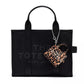 The Nano Cheetah Leather Tote Charm