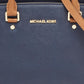 Michael Michael Kors Tri Color Leather Medium Selma Satchel