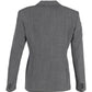 Max Mara Single Breasted Blazer in Grey Cotton