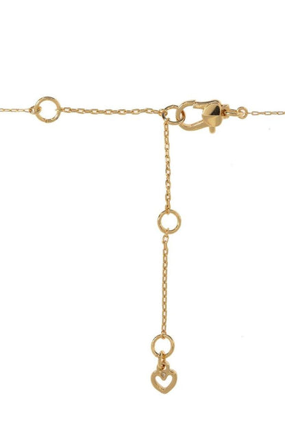 Kate Spade P Mini Pendant Necklace