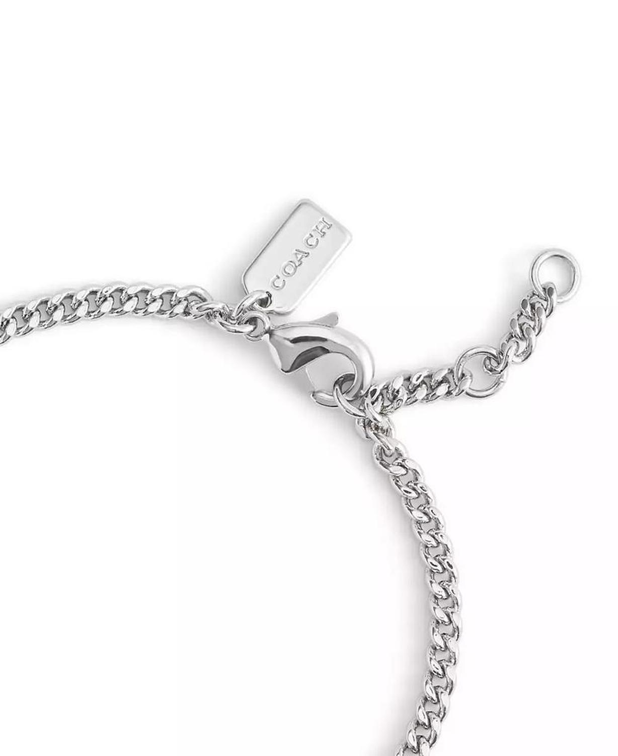 Two-Tone Signature Carabiner Rexy Link Bracelet