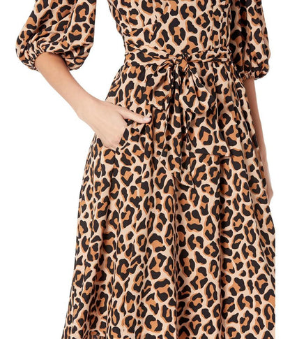 Lovely Leopard Wrap Dress