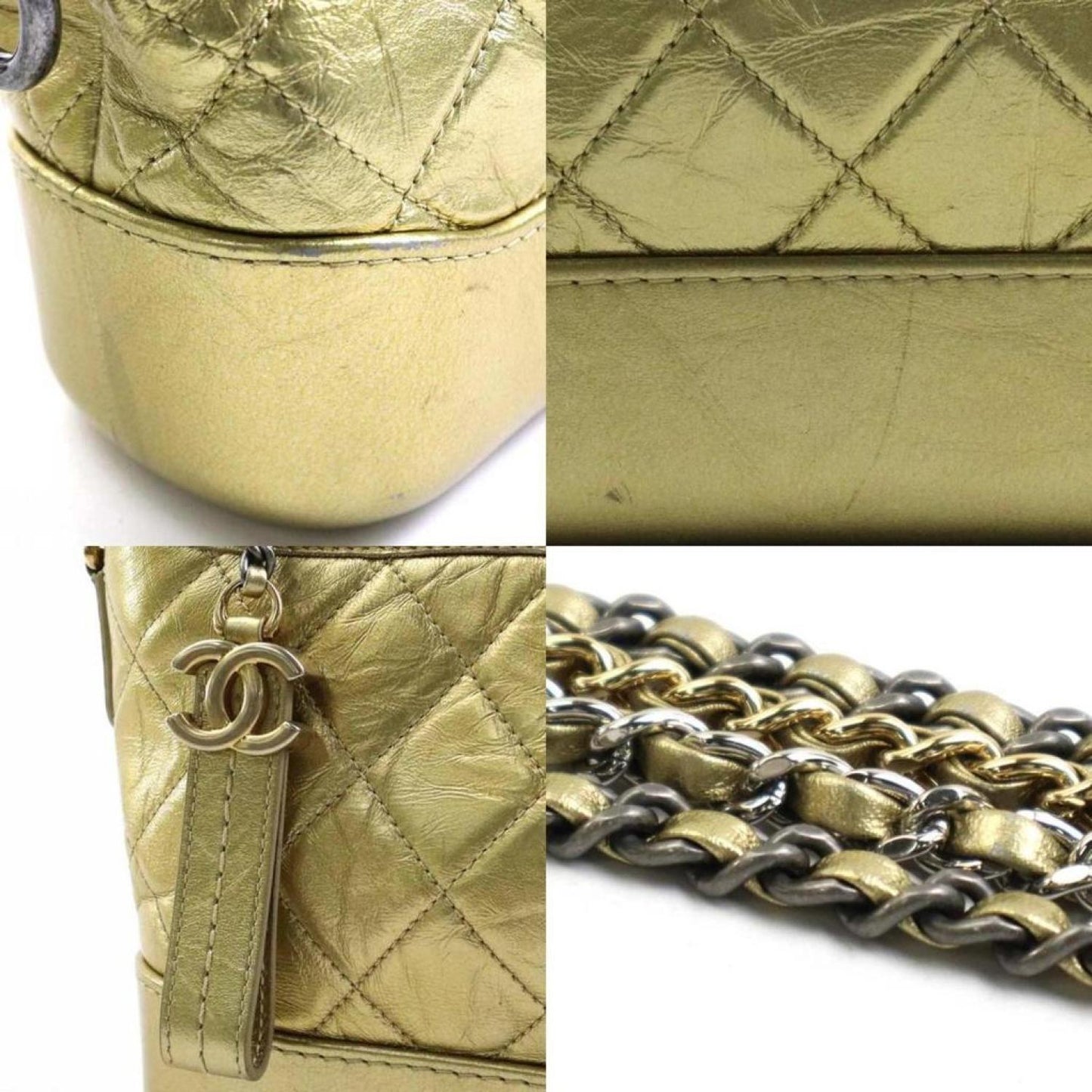 Chanel Gabrielle  Metal Shoulder Bag (Pre-Owned)