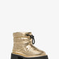 Barton Crackled Metallic Leather Boot