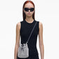 The Rhinestone Crossbody Bucket Bag