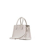 Serena Metallic Saffiano Leather Satchel