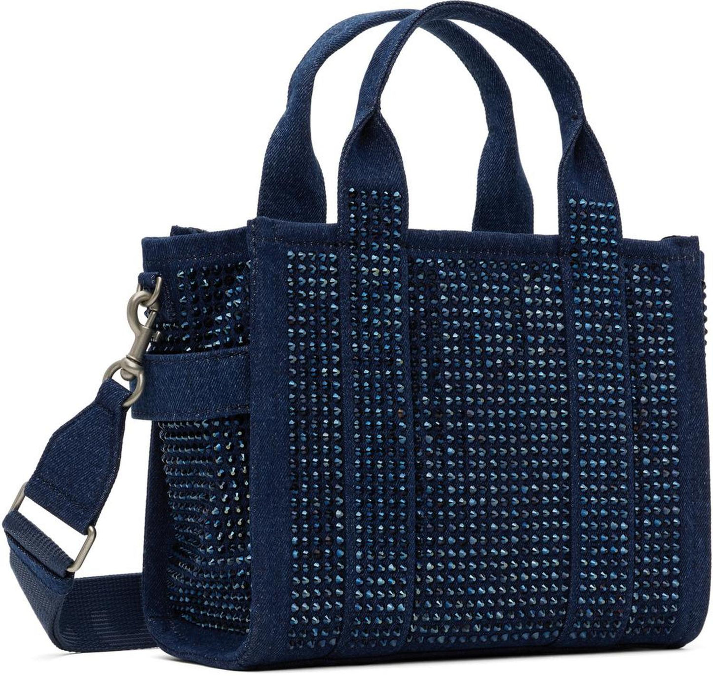 Blue 'The Crystal Denim Small' Tote