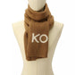 KORS Fisherman's Rib Beanie and Scarf Set