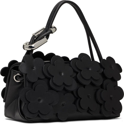 Black 'The Daisy Applique Mini Dual' Bag