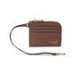 Devin Saffiano Leather Coin Card Case Wristlet