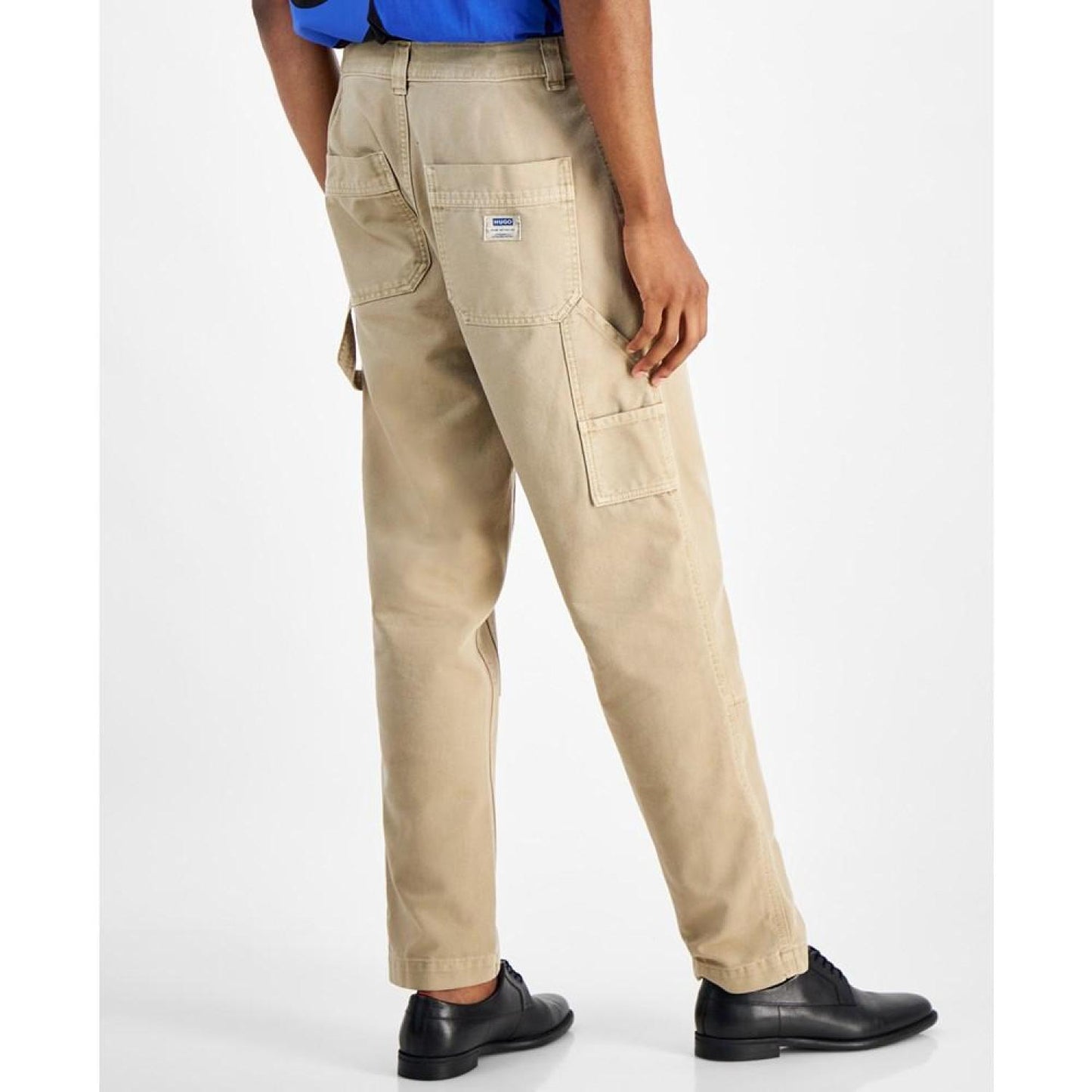 Men's Cotton Tapered-Fit Pants