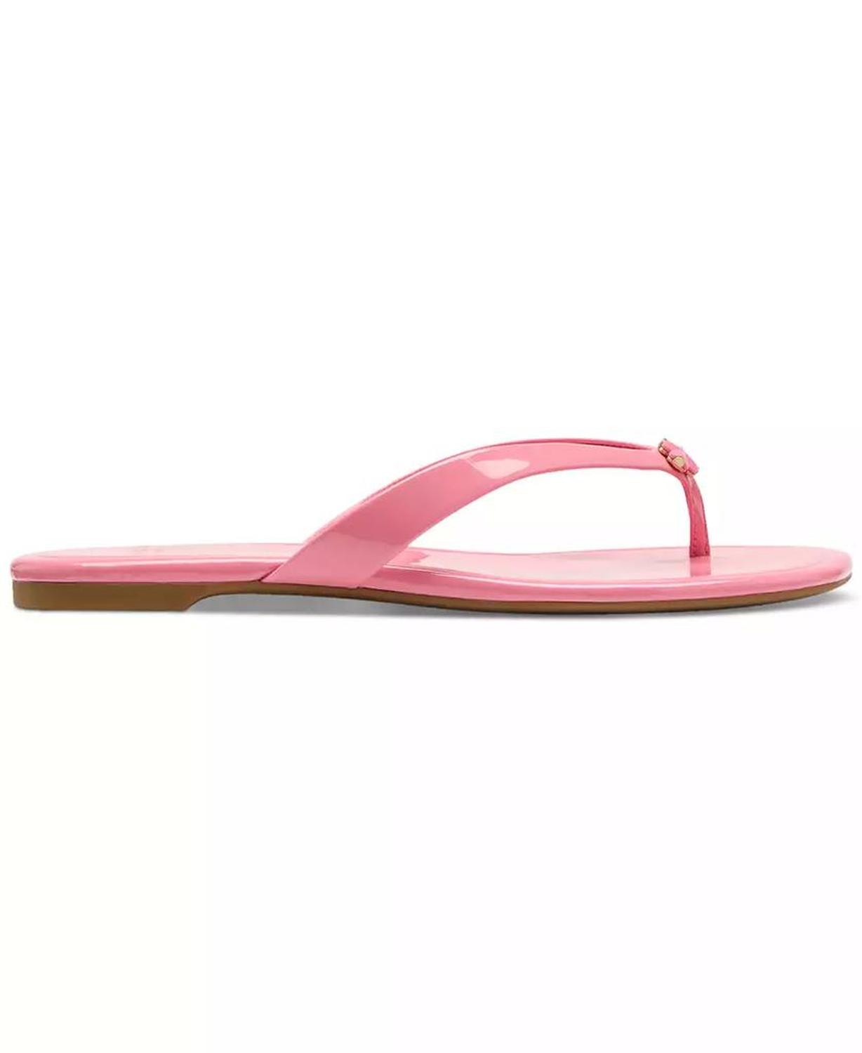 Women's Spade Flower Flip Flop Flat Sandals