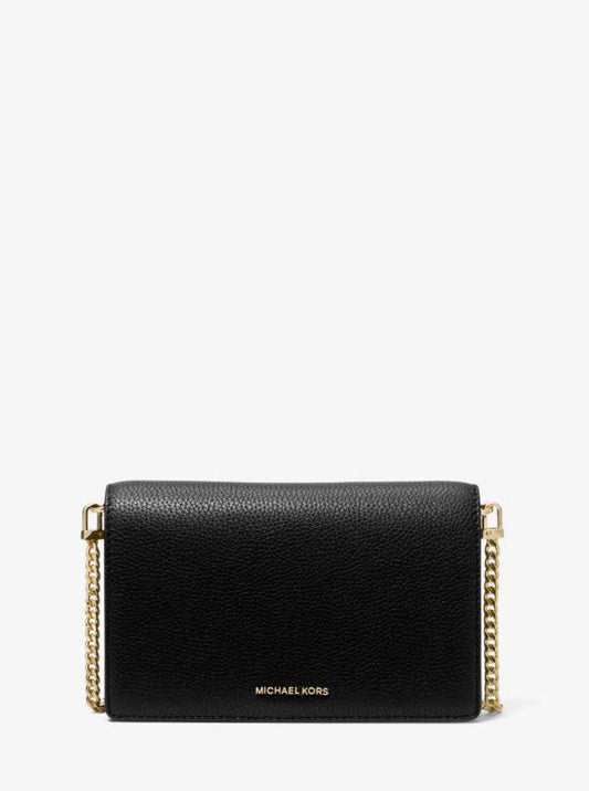 Jet Set Medium Pebbled Leather Crossbody Bag