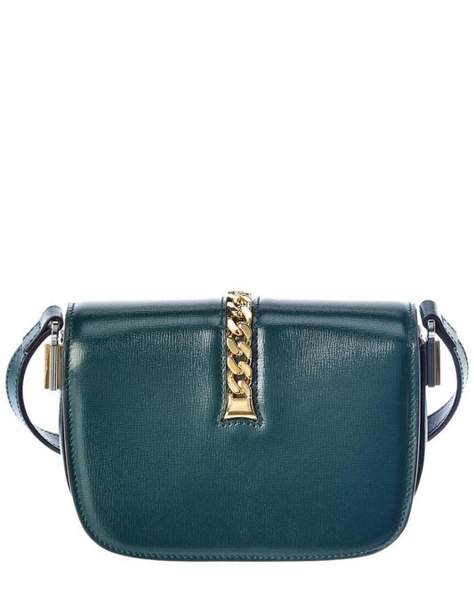 Gucci Sylvie 1969 Mini Leather Shoulder Bag