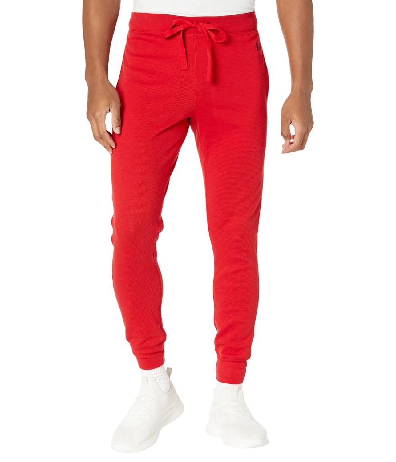 Midweight Waffle Solid Jogger Pants