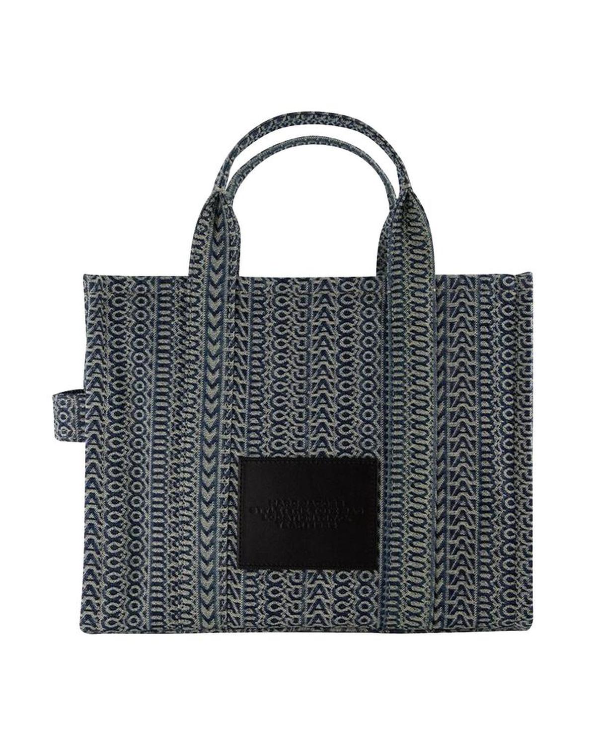 The Medium Tote Bag - Marc Jacobs - Cotton - Blue