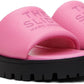 Pink 'The Lug Sole Slide' Sandals