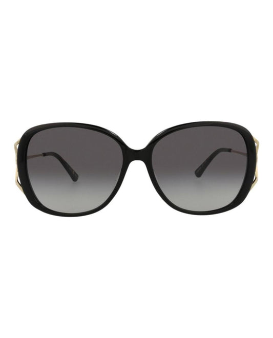 Round-Frame Acetate Sunglasses