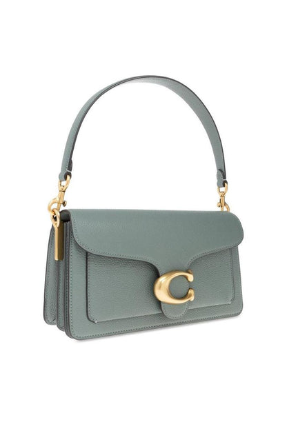 Coach Tabby 26 Logo Plaque Shoulder Bag