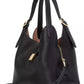 Deco Pebbled Leather Tote Bag