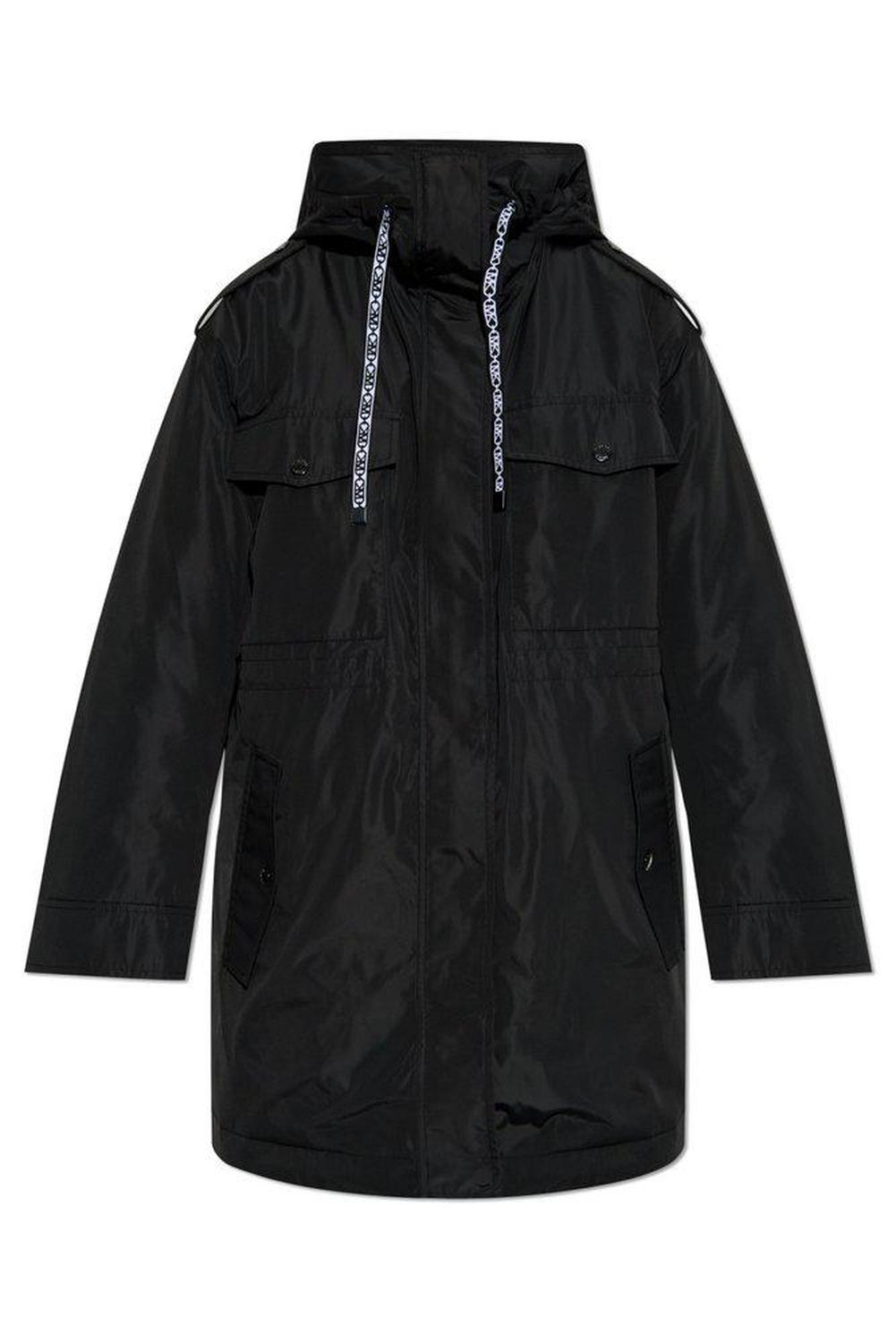 Michael Michael Kors Drawstring Hooded Parka