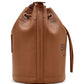 The Leather Shoulder Bucket Bag