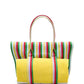 The Striped Jacquard Beach Tote Bag