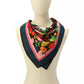 Women's Garden Snake Silk Square Scarf