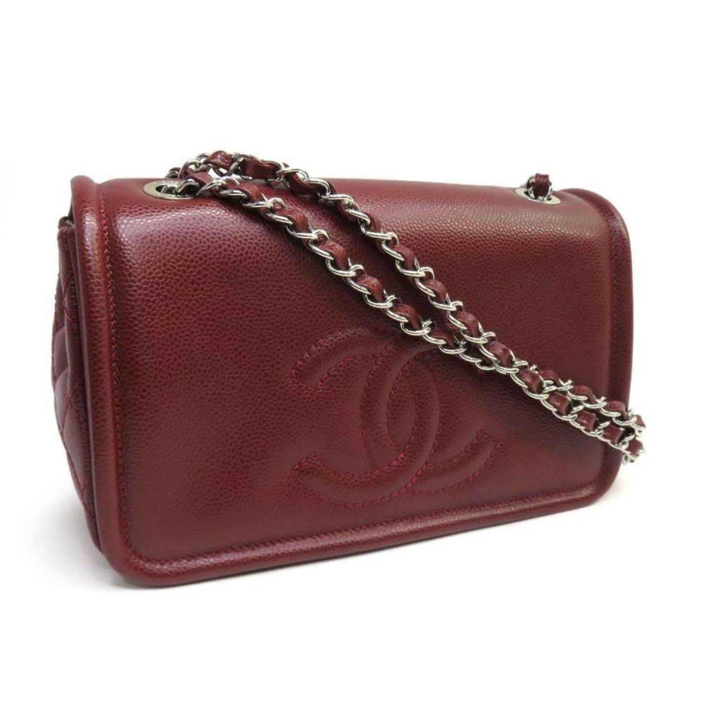 Chanel Flap Bag  Leather Shoulder Bag (Pre-Owned)