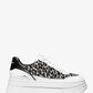 Hayes Leopard Print Calf Hair Platform Sneaker