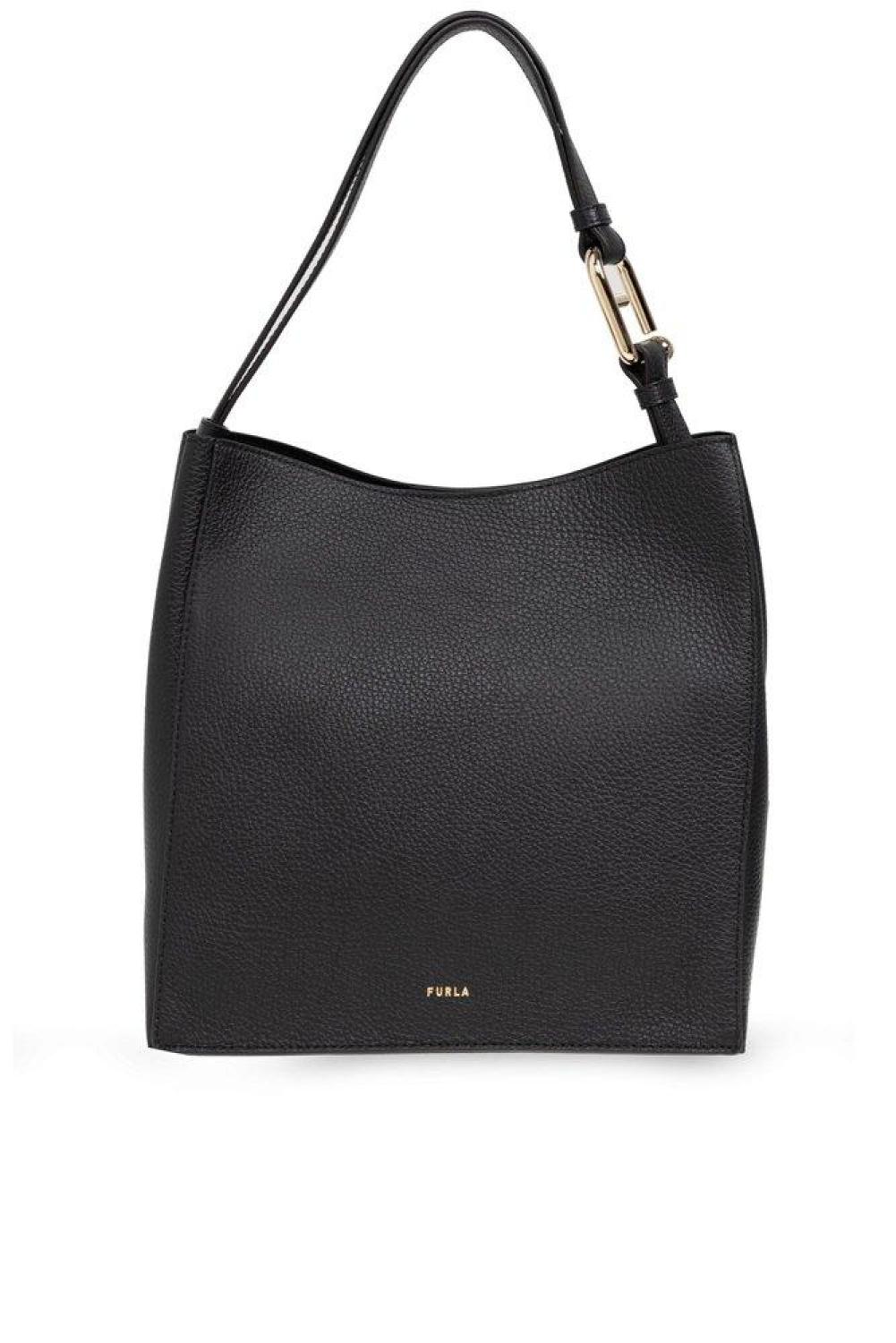 Furla Nuvola Logo Printed Small Shoulder Bag