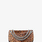 Christie Mini Leopard Print Calf Hair Envelope Bag