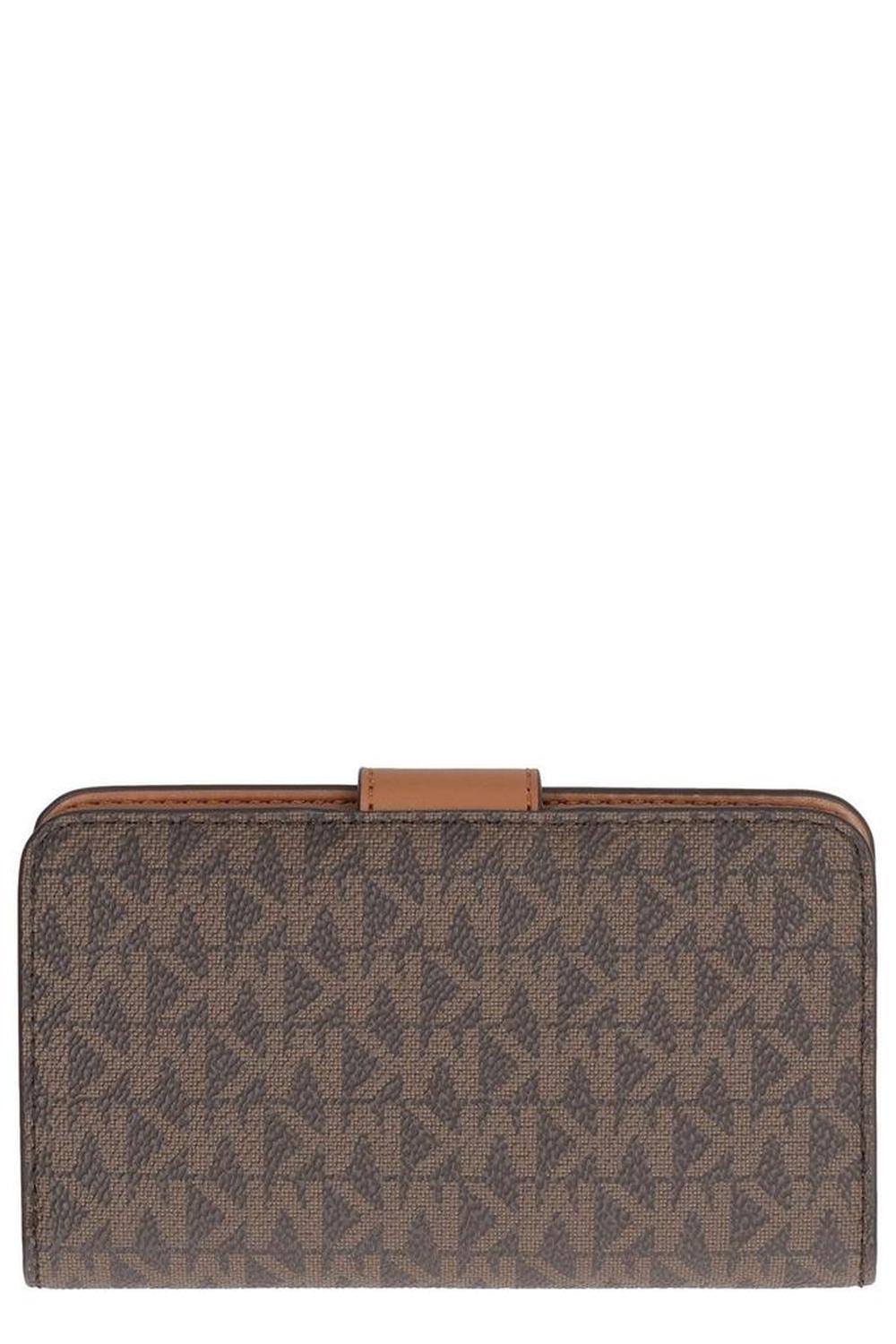 Michael Michael Kors Logo Printed Wallet