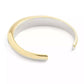 Faux Stone Signature Pavé Tubular Cuff Bracelet