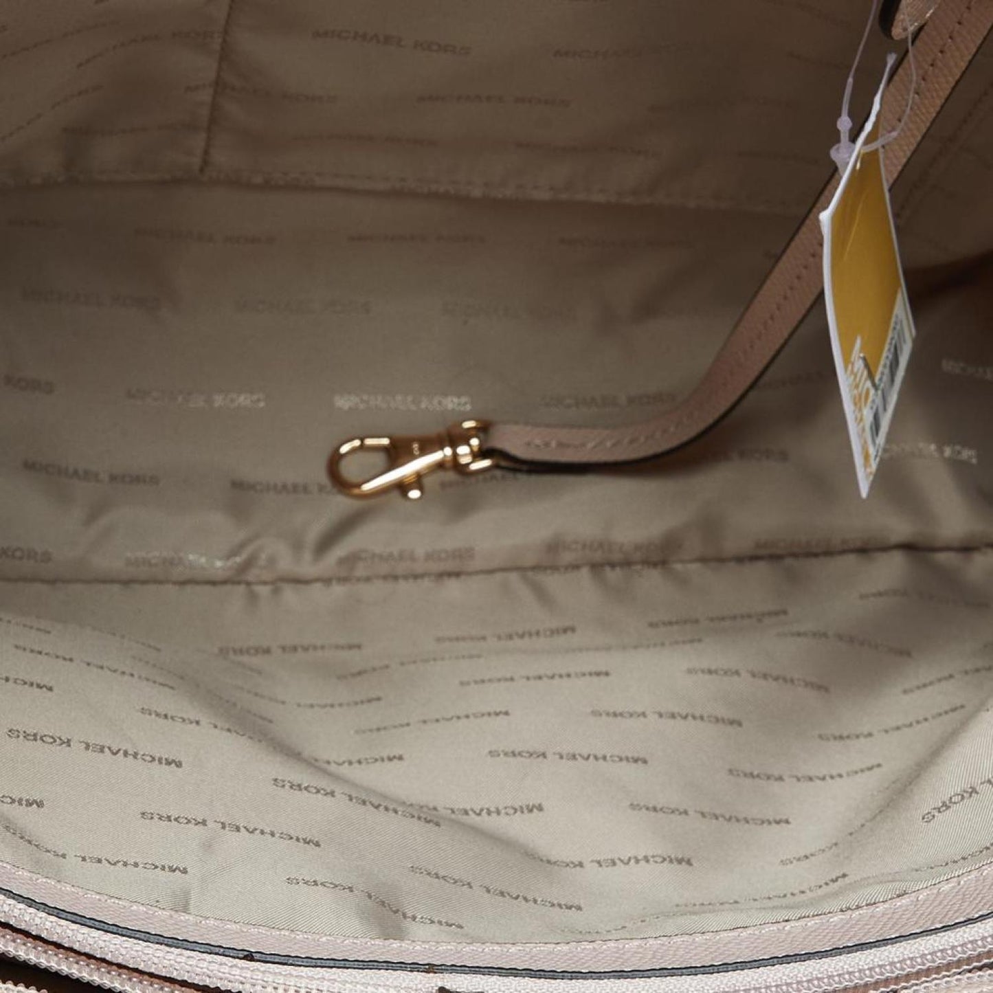 Michael Kors Leather Voyager Shopper Tote