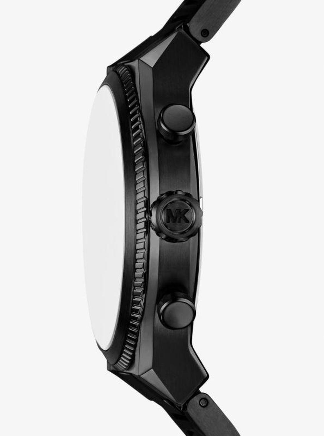 Oversized Panorama Black-Tone Watch