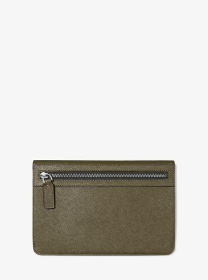 Rivington Large Saffiano Leather Wallet