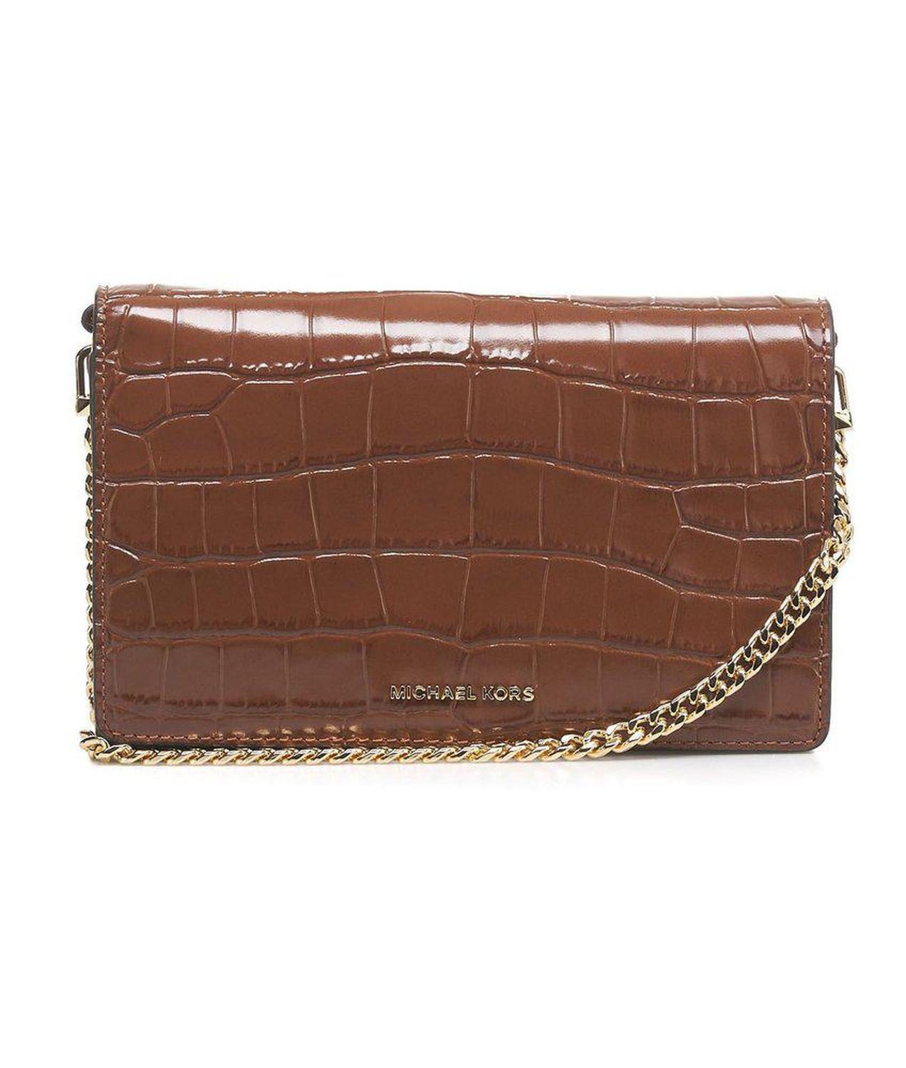 Michael Michael Kors Jet Set Medium Embossed Crossbody Bag