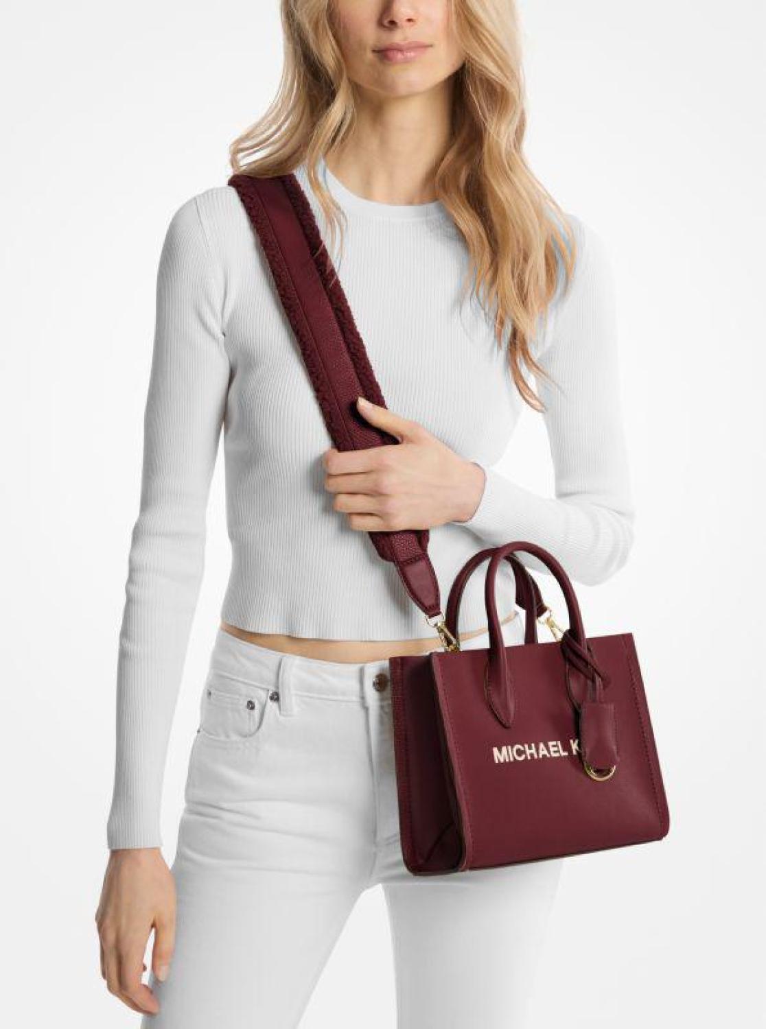 Mirella Small Pebbled Leather Crossbody Bag