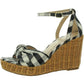 Tianna Wicker Womens Woven Wedge Sandals