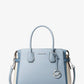 Mercer Medium Color-Block Belted Satchel