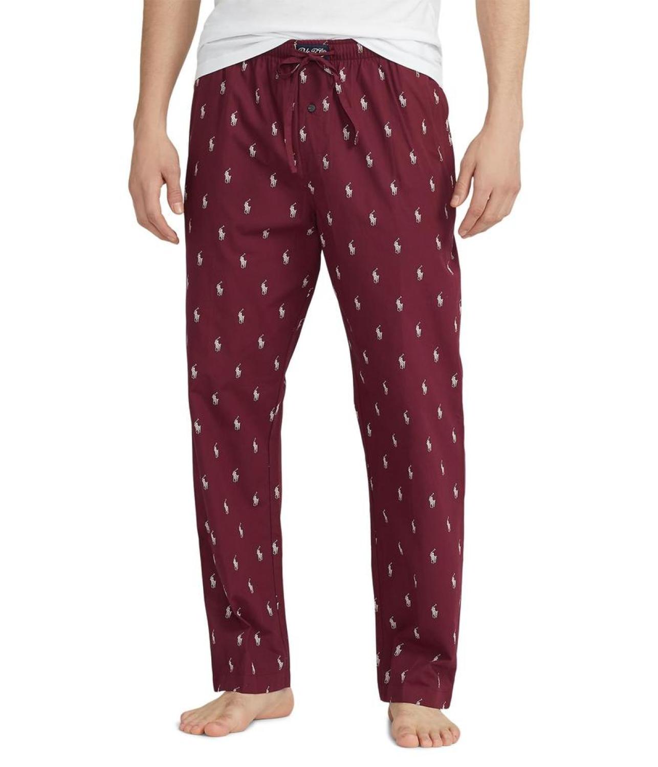 All Over Pony Player Woven Sleepwear Pants