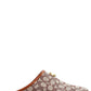 Coach Logo-Jacquard Slip-On Slippers