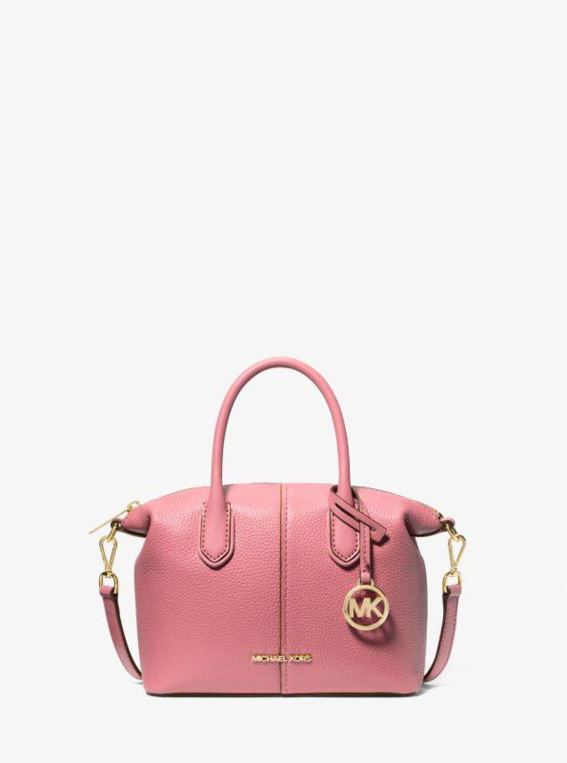 Hyde Small Pebbled Leather Satchel