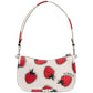 Strawberry Mini Leather Swinger 20 Shoulder Bag