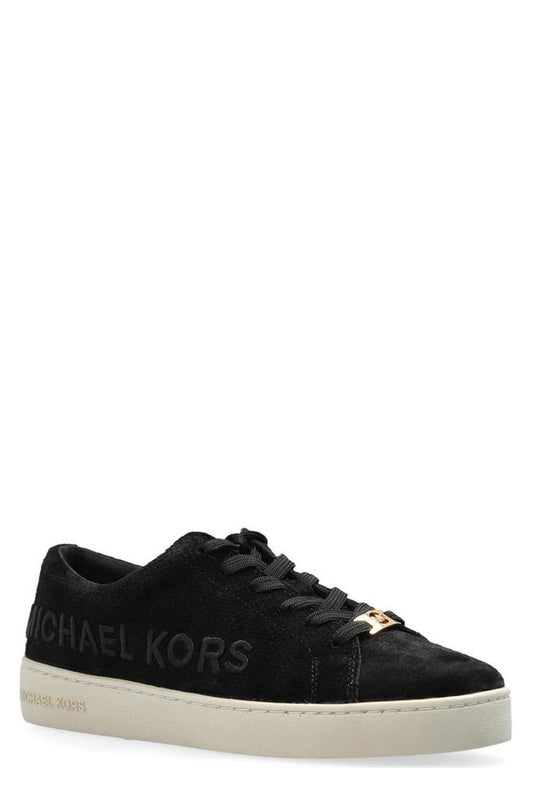 Michael Kors Logo Embroidered Sneakers