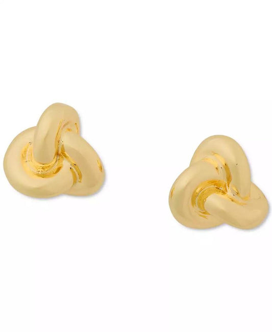 Knotted-Style Stud Earrings