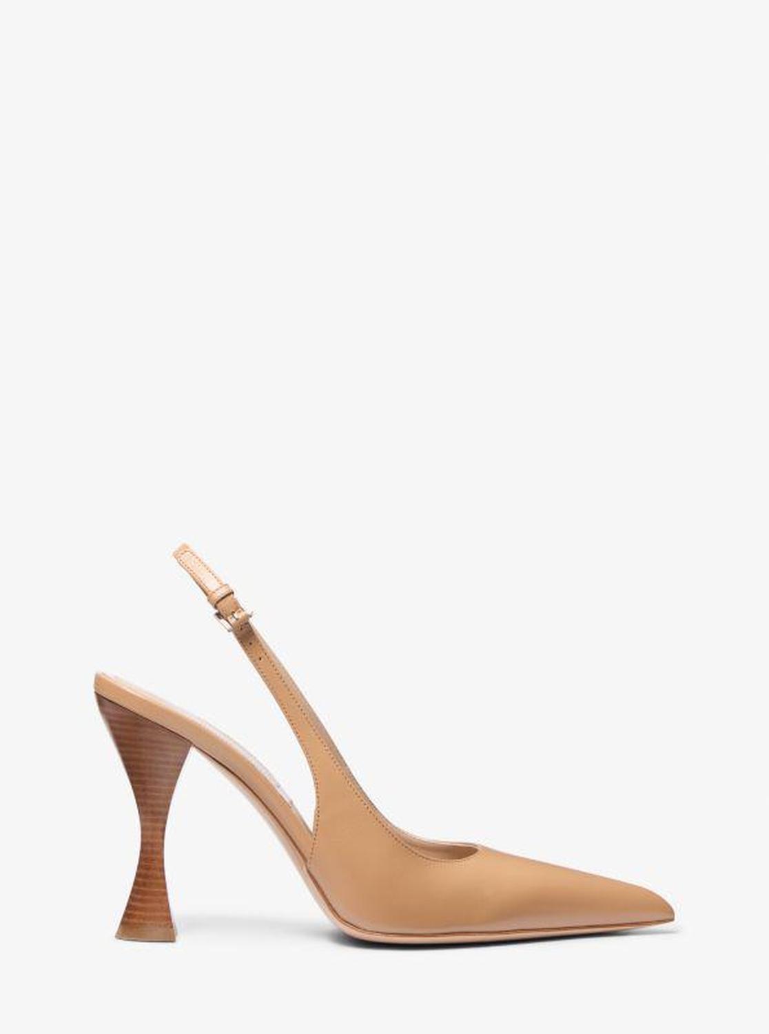 Isabella Leather Slingback Pump