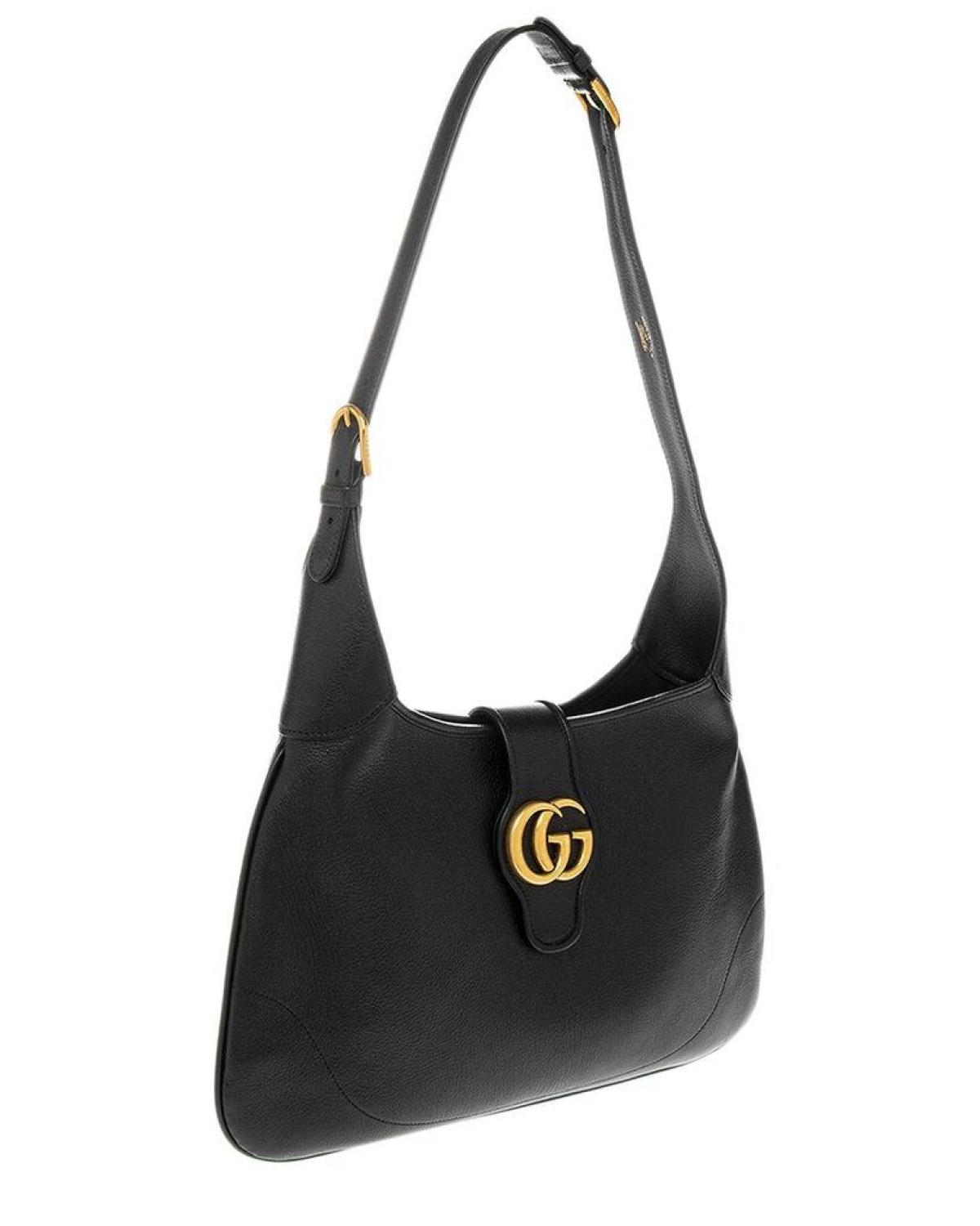 Gucci Aphrodite Medium Leather Shoulder Bag